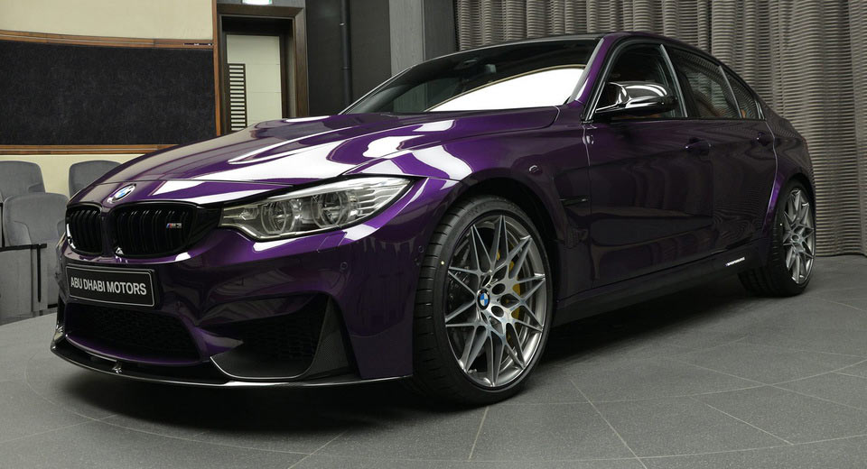  Individual BMW M3 Twilight Purple With The Competition Pack Is A Looker