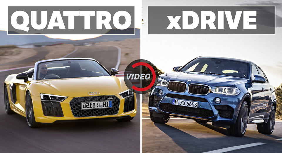 Audi Quattro vs BMW xDrive: This Video Tries To Settle The Debate