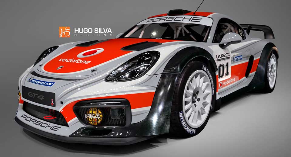 Wouldn’t It Be Awesome If Porsche Built This Cayman GT4 For The WRC?