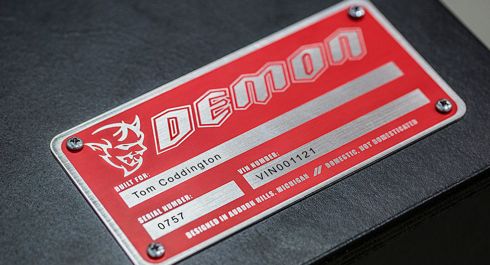 Dodge Challenger SRT Demon Could Have 757 HP