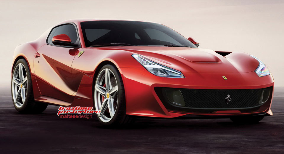 Upcoming Ferrari F12M Might Borrow Cues From The GTC4 Lusso