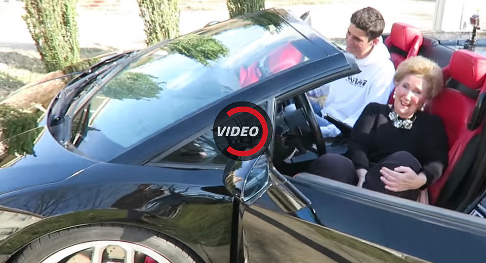  YouTuber Lets His Granny Drive A Lamborghini Gallardo Spyder