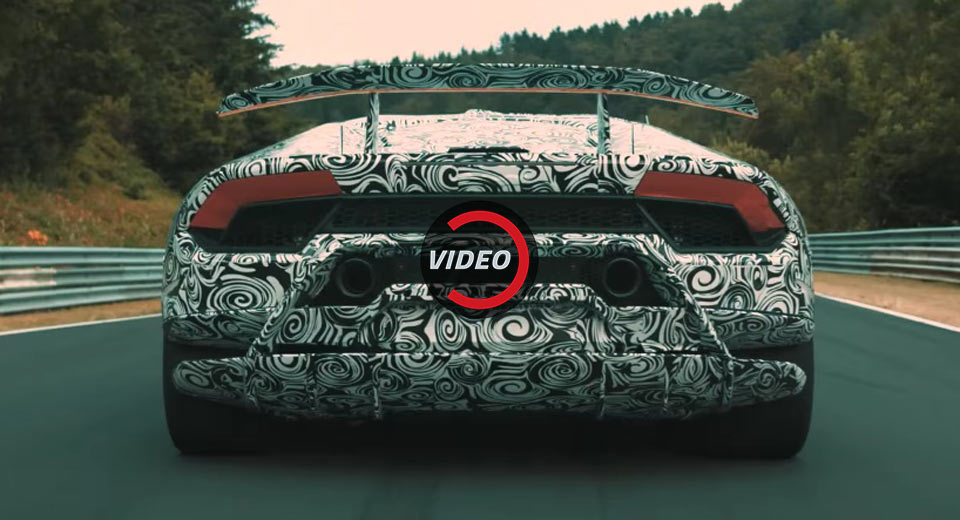  New Lamborghini Huracan Performante Shows Off Active Aerodynamics In New Teaser