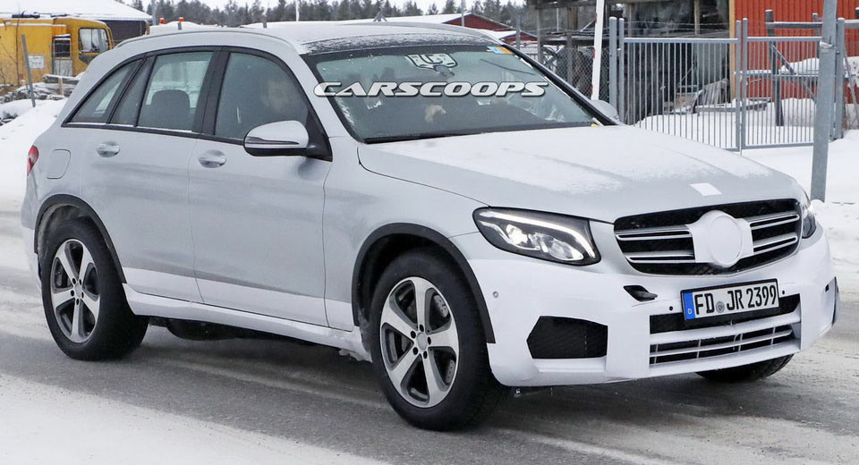 Mercedes EQ Electric SUV Mule Spotted Wearing A GLC As A Decoy