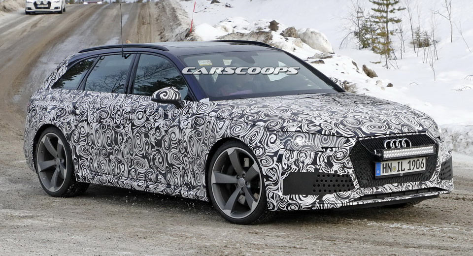  2018 Audi RS4 Avant Is About To Return In All Its Fender-Flared Glory