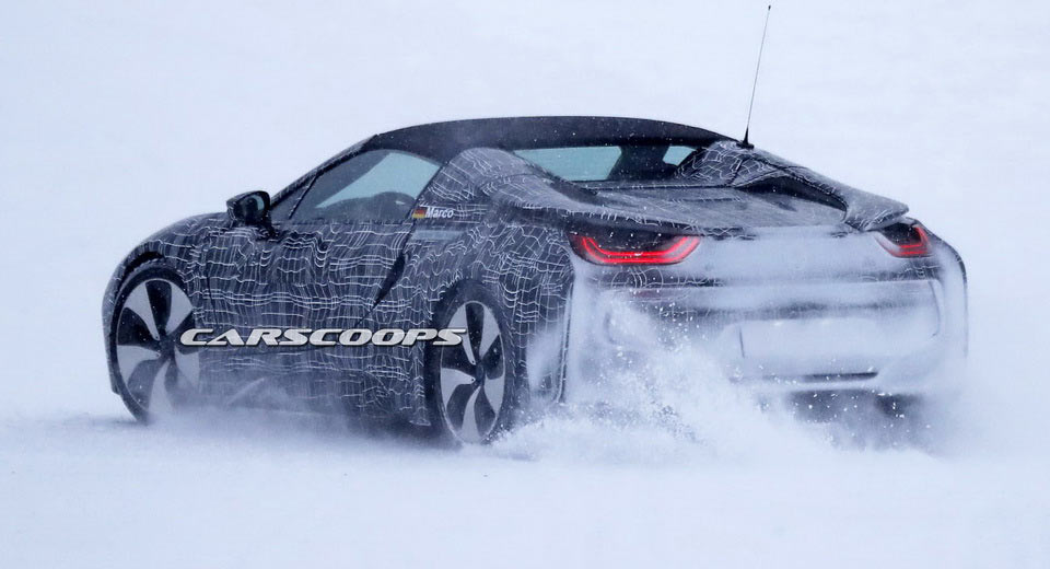 Here’s A Better View Of BMW’s Soft-Top i8 Spyder