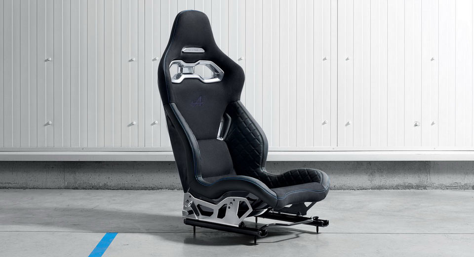  Alpine A120 Shows Off Its Lightweight One-Piece Bucket Seats Ahead Of Geneva Debut