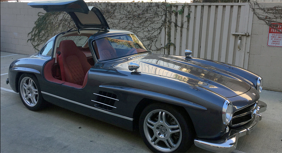 This Mercedes SLK32 AMG Has An Old Soul (And Gullwing Style)