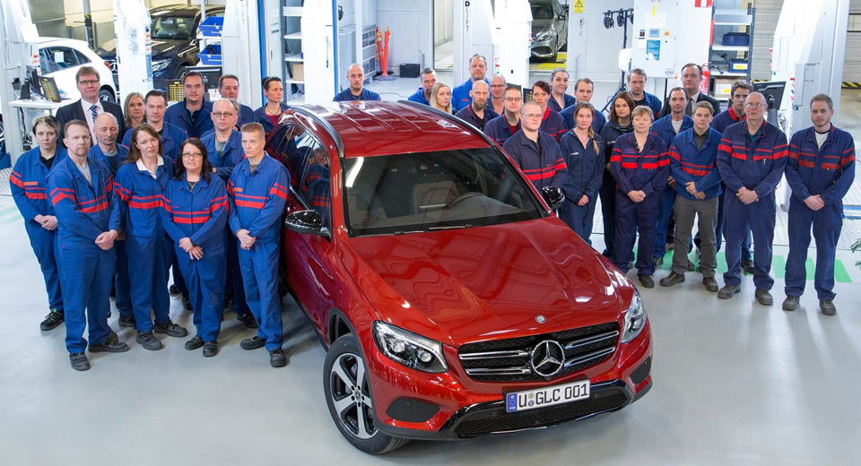  Mercedes GLC Starts Rolling Off The Line At Valmet In Finland