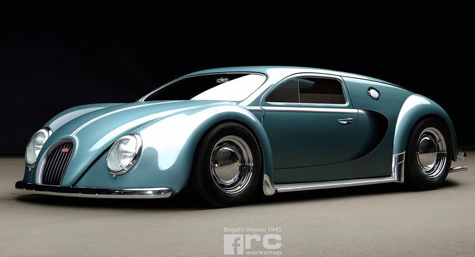  What If The Bugatti Veyron Had Been Made In 1945?