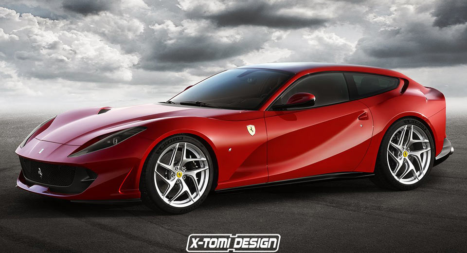  This Ferrari 812 Shooting Brake Would Make A Sweet GTC4 Replacement