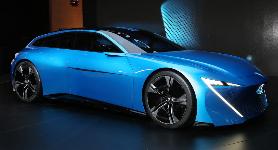Peugeot Instinct Concept Is Like A Shooting Brake From A Sci-Fi Movie