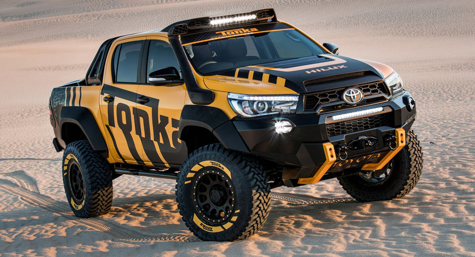  Toyota Hilux Tonka Concept Is A Dream Toy For Adults