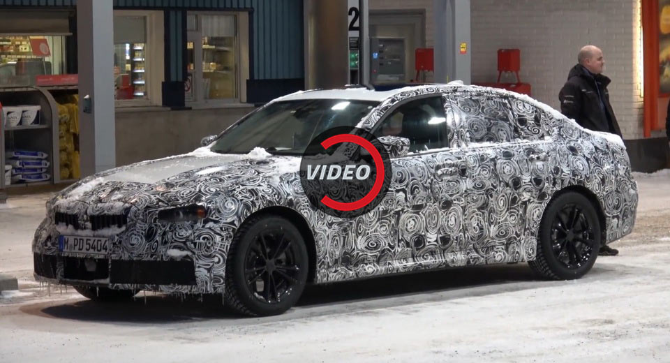 2019 BMW 3-Series Filmed Practicing Its Moves On The Snow