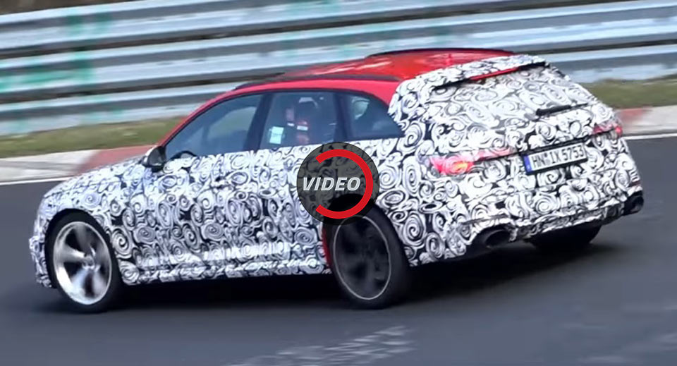 Listen To Audi’s New 2018 RS4 Avant Running On The Nurburgring