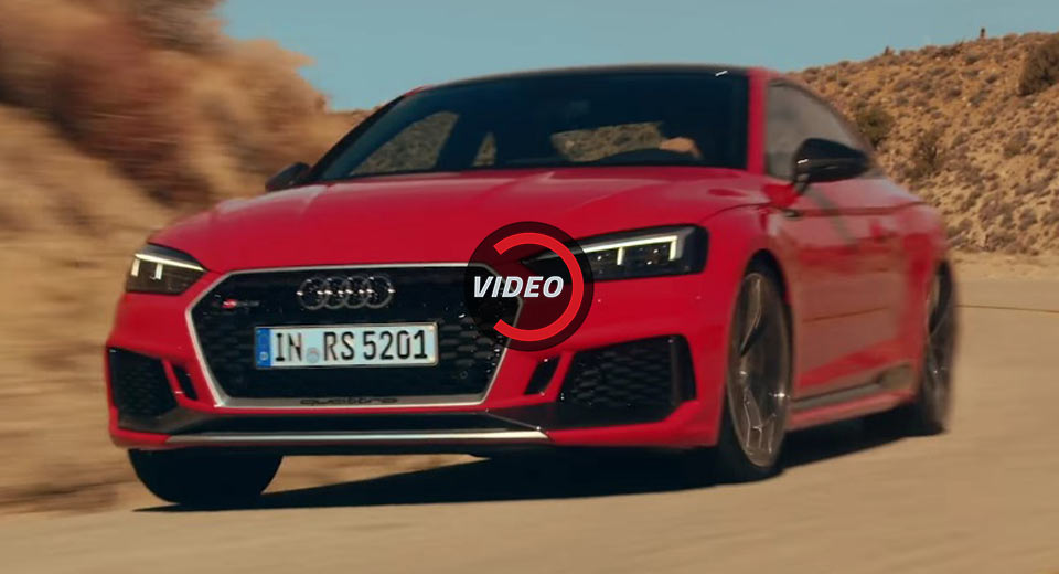  2018 Audi RS5 Coupe Makes Video Debut, But Not The Way You’d Expect