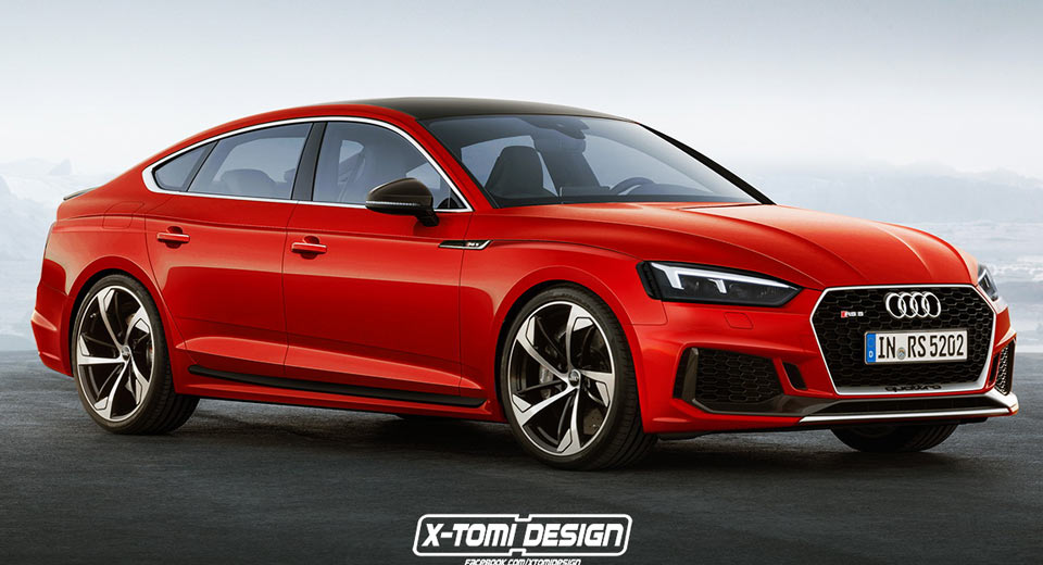  New Audi RS5 Tries On Sportback, Shooting Brake And Cabrio Suits