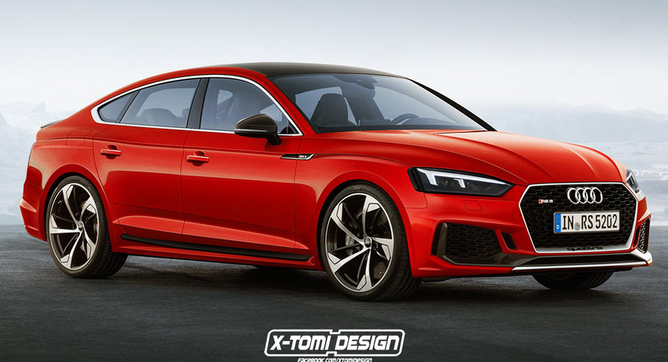 New Audi RS5 Tries On Sportback, Shooting Brake And Cabrio Suits
