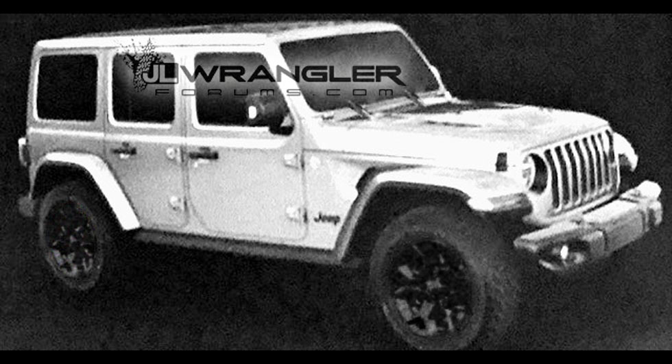  2018 Jeep Wrangler JLU Leaked? Images Show Fully Removable Roof & Doors