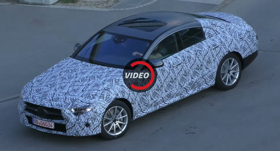  All-New Mercedes-Benz CLS Shows Some Skin In Latest Spy Video