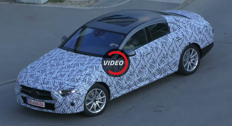 All-New Mercedes-Benz CLS Shows Some Skin In Latest Spy Video