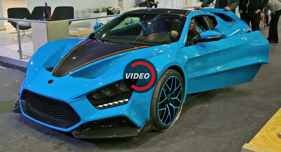  All-New Zenvo TS1 GT Gets Pushed Into The Palexpo Complex