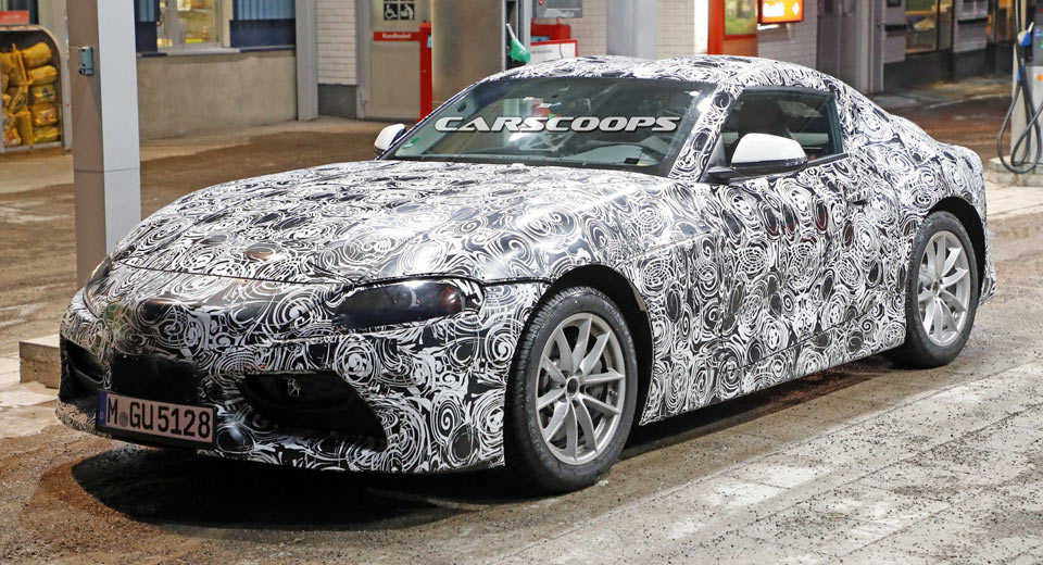 2019 Toyota Supra Spied Up Close And Personal