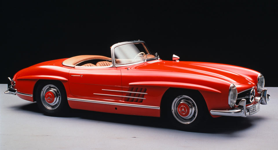  Mercedes Celebrates 60 Years Of The Original 300 SL Roadster