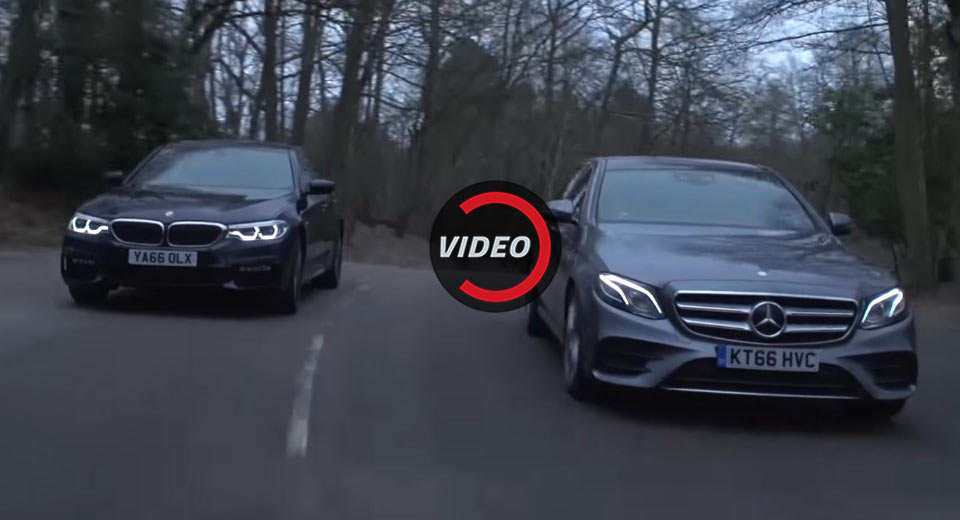 New BMW 5-Series Meets Mercedes E-Class In The Most Classic Of Luxury Battles