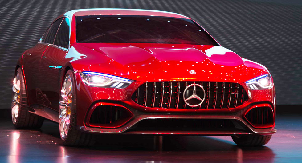  Mercedes-AMG GT Concept Packs Four Doors And 800 Horsepower