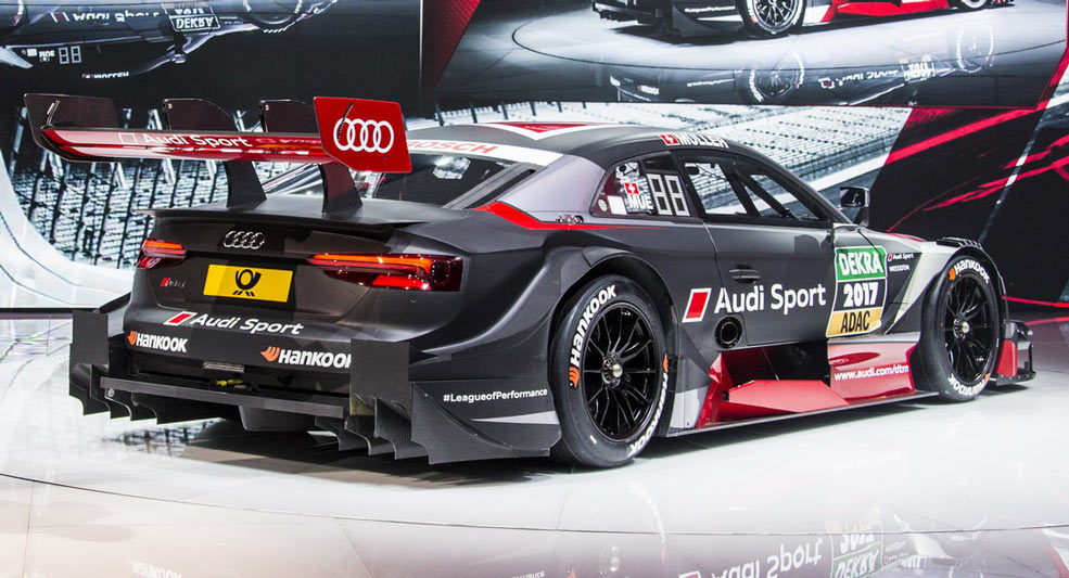  Audi RS5 DTM Racer Joins Its Road-Going Counterpart In Geneva
