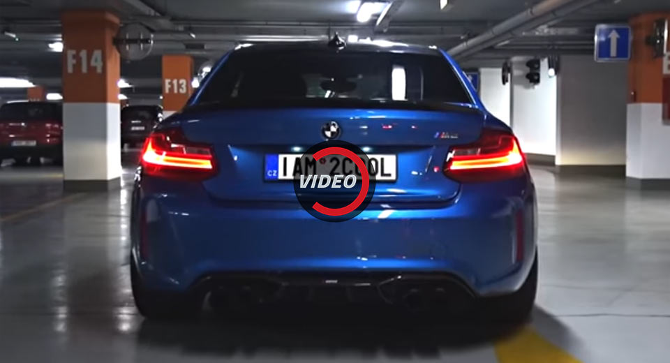 BMW M2 With M Performance Exhaust Squares Off Against Akrapovic