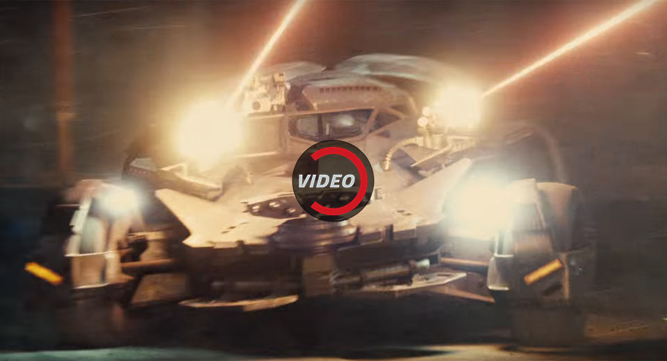 Brief Justice League Teaser Trailer Reveals The New Batmobile