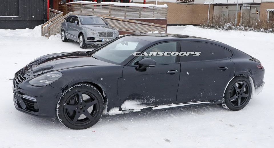  Scoop: It Takes A Long Panamera Body To Hide Bentley’s New Flying Spur