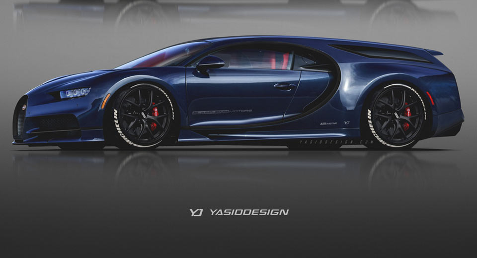 Four-Door And Shooting Brake Bugatti Chirons Are Surprisingly Impressive