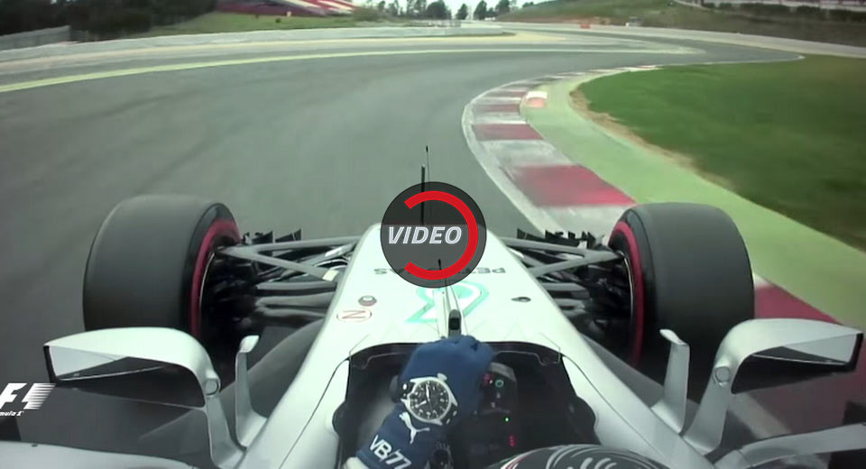 Watch: Mercedes’ F1 Driver Bottas Sets Fastest Lap During Tests, 2017 Car Grips Like Crazy