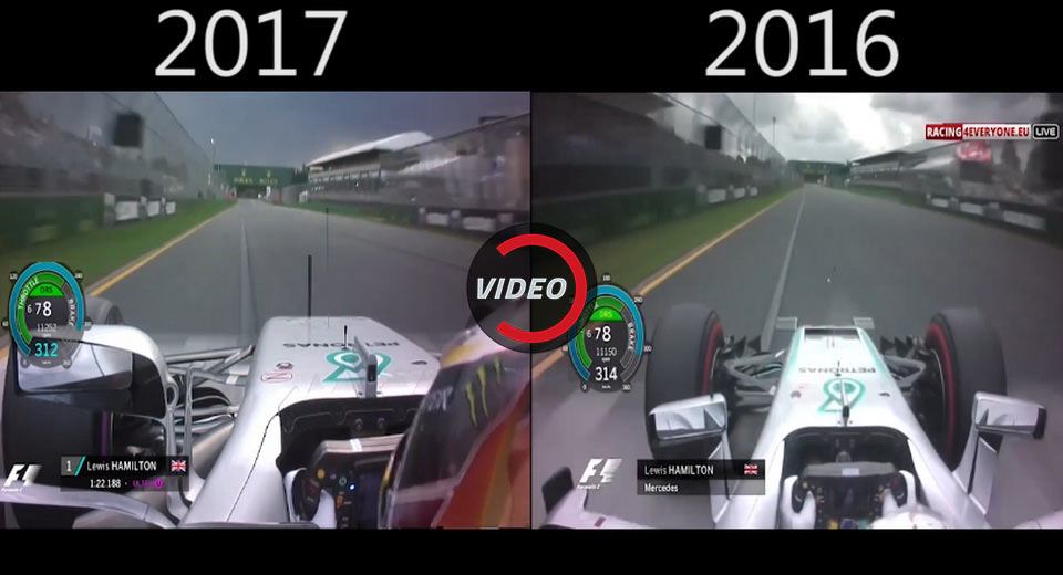  Lewis Hamilton’s 2017 Pole vs 2016 Pole In Melbourne Tells Compelling Story