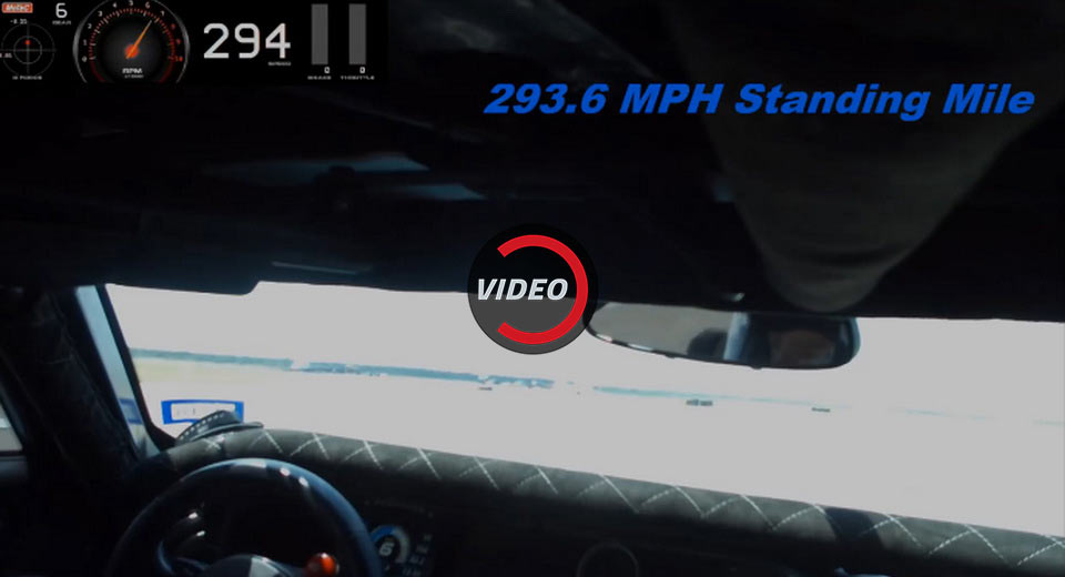  Twin-Turbo Ford GT Shatters Standing Mile World Record At 294MPH