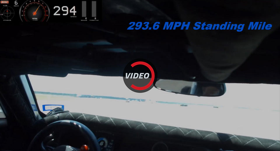 Twin-Turbo Ford GT Shatters Standing Mile World Record At 294MPH