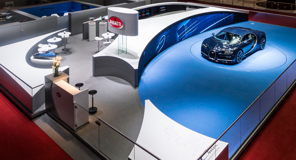 Bugatti Wins Final Award For Best Show Stand In Geneva