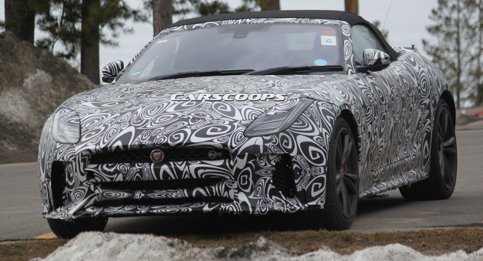 Mysterious Jaguar F-Type Prototype May Have Inline-Six Engine