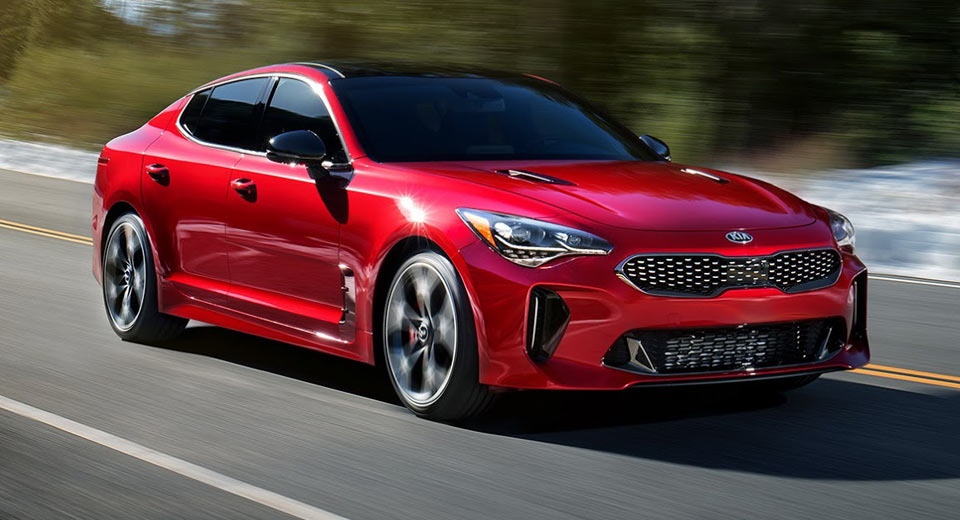  Kia Stinger V6 Bi-Turbo Hits 100 Km/h Or 62mph In 4.9 Seconds