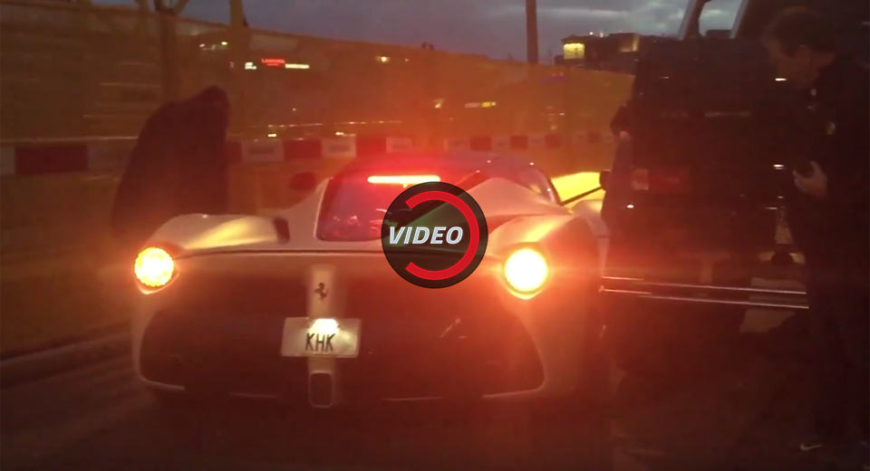 Valet Comes Within Millimeters Of Scraping LaFerrari Against G63 AMG 6×6