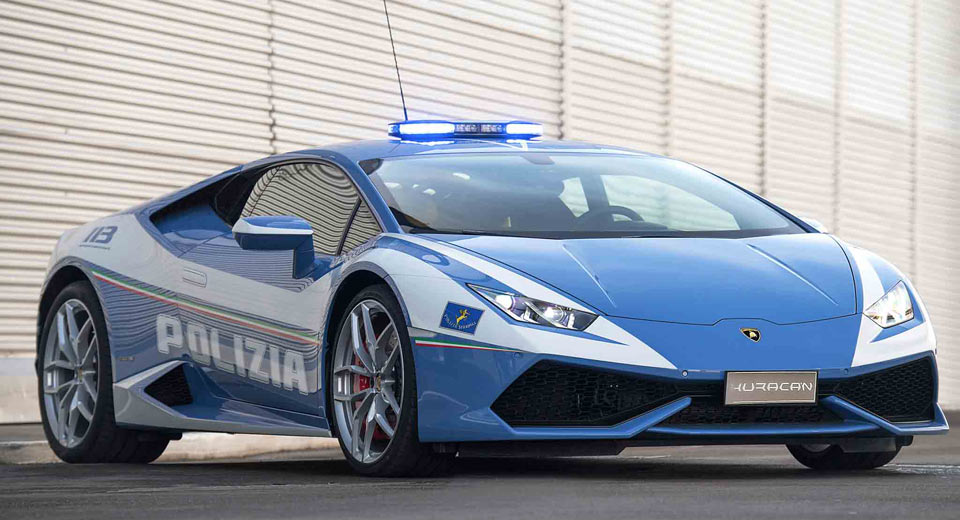 Lamborghini Delivers A Second Huracan To The Italian Polizia