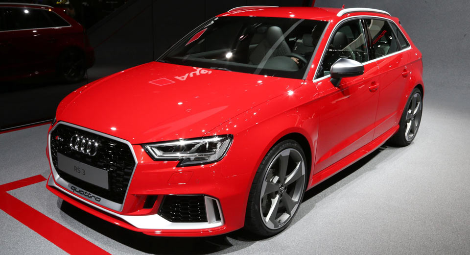 Revised 2017 Audi RS3 Sportback Is A Hyper Hatch With 400 Horses