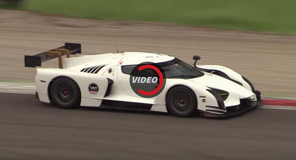  Glickenhaus SCG003 Competizione Roars Around Monza