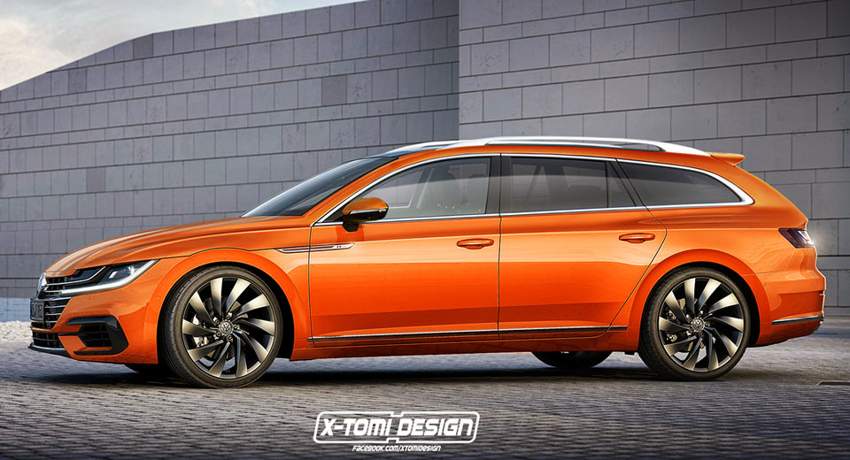  New VW Arteon Looks Sweet As An Estate