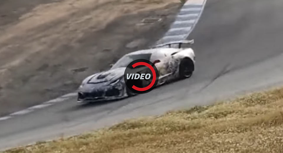 2018 Corvette ZR1 Prototypes Sizzle Around Laguna Seca