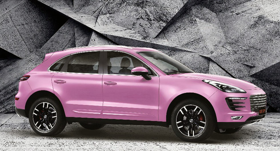 Zotye SR9 Porsche Macan Clone Is Pinker Than A Girl’s Diary