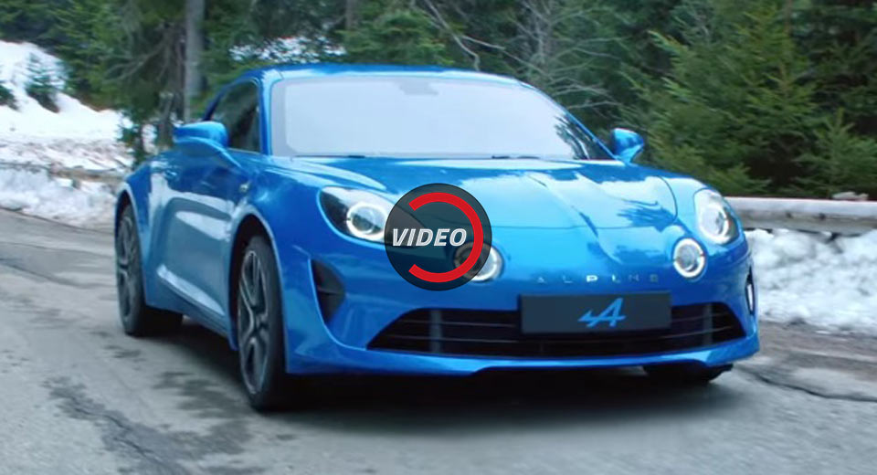  This Is The Alpine A110 Video We’ve All Been Waiting For